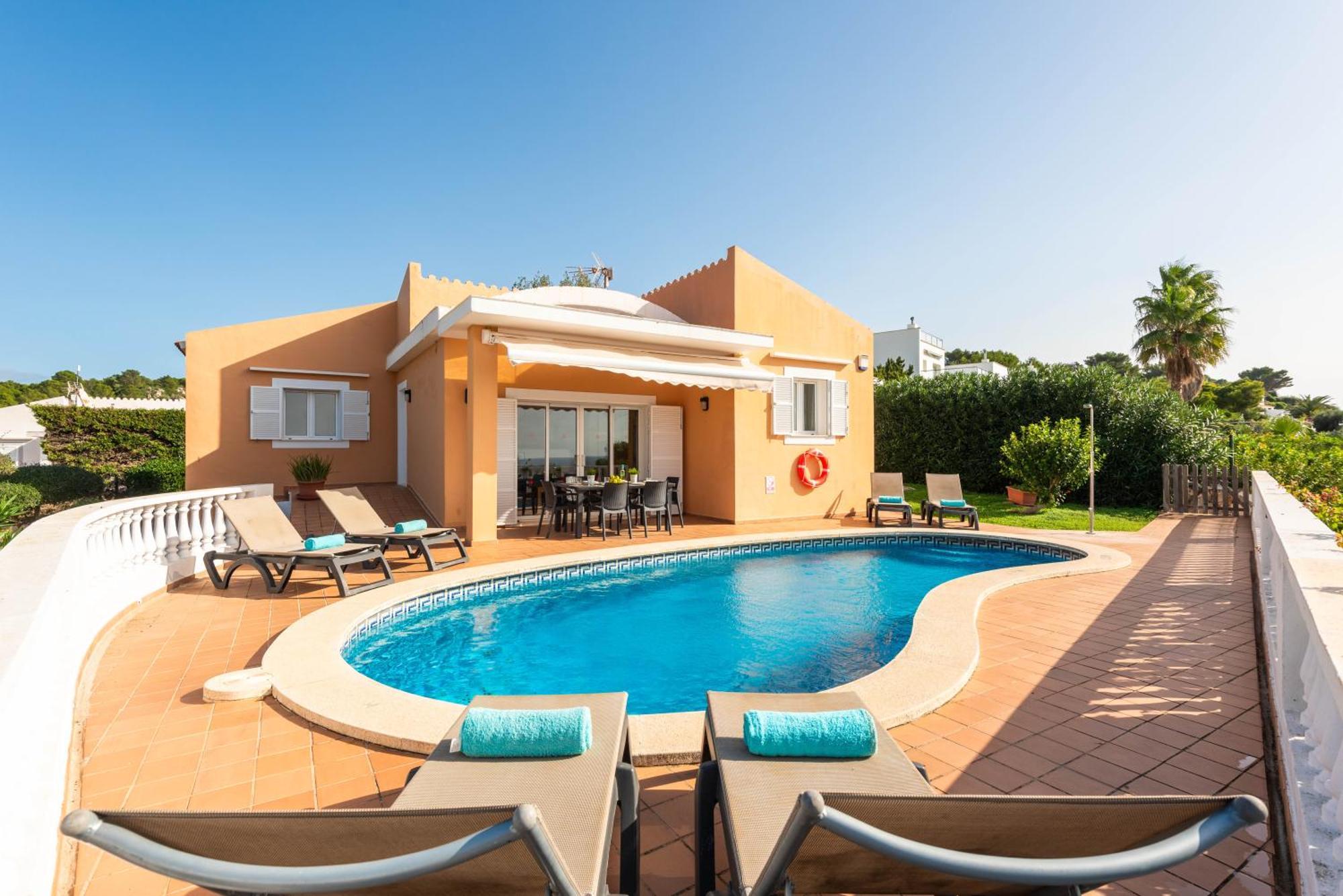 Villa Elena - Son Bou Bagian luar foto