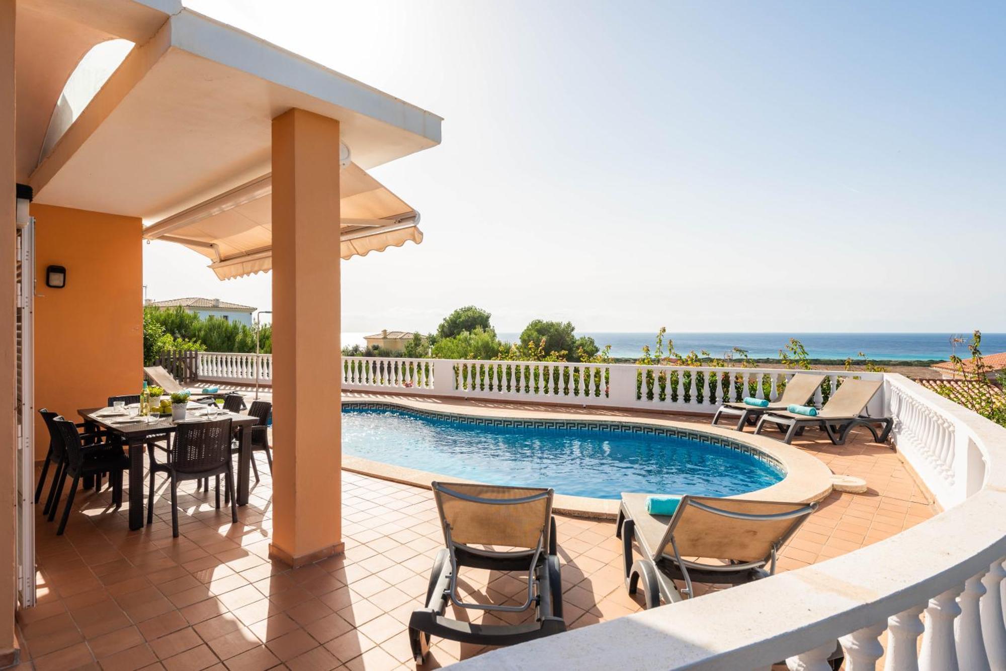 Villa Elena - Son Bou Bagian luar foto